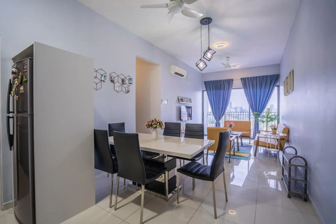 Peaceful 3-Bedroom With Pool 5 Pax - Wangsa Maju Kuala Lumpur