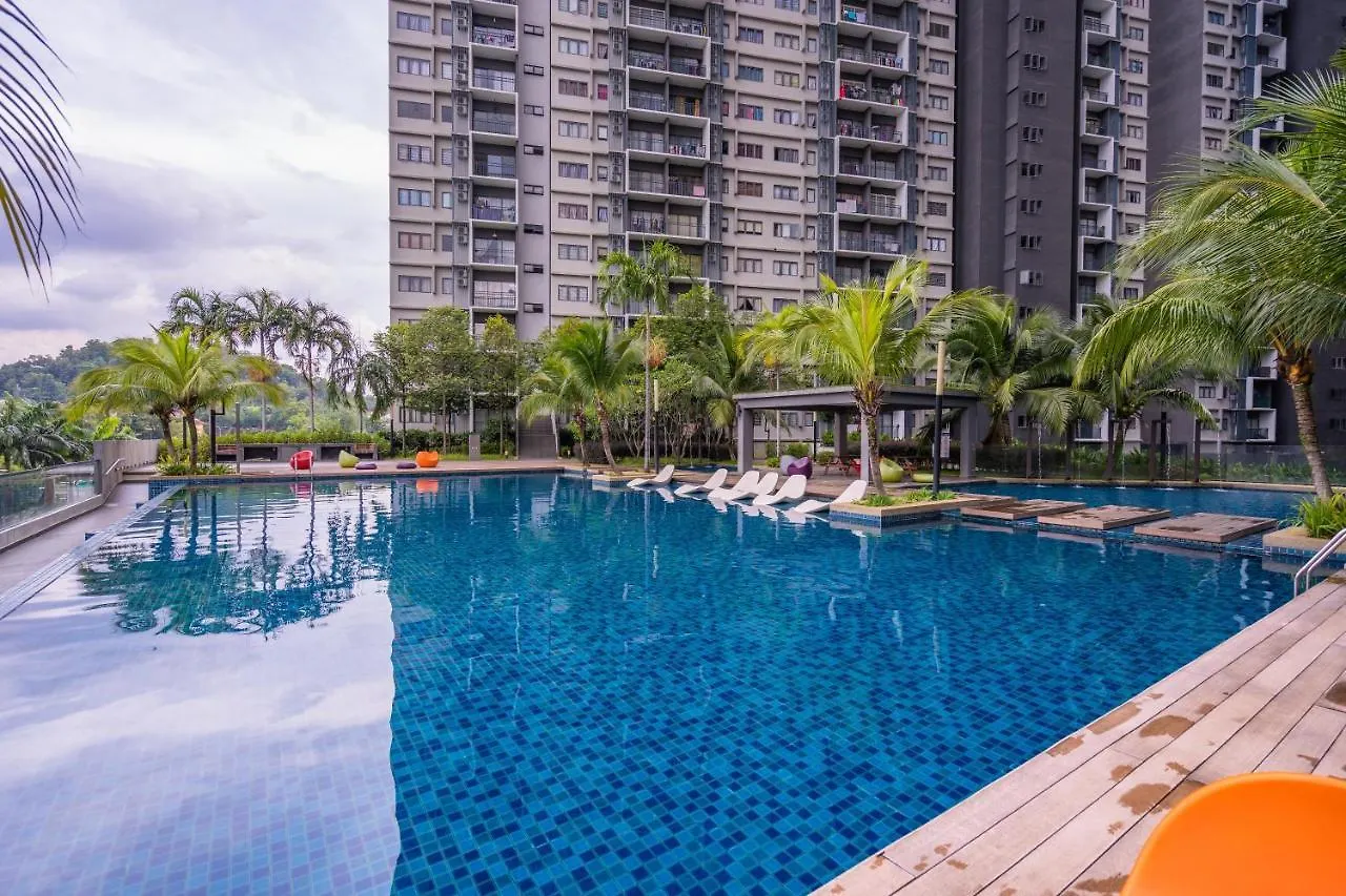 Apartment Peaceful 3-Bedroom With Pool 5 Pax - Wangsa Maju Kuala Lumpur